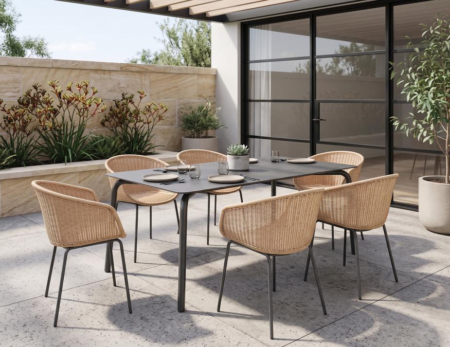 Ceramic Outdoor Dinning Table