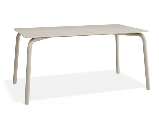 P 1 Roku Diningtable 160x90 Dune Latte