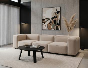 Mateo Black Ash Round Coffee Table