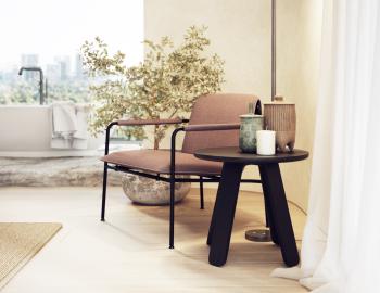 Mateo Black Ash Side Table