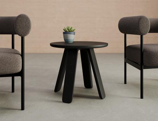 L 1 Mateo Sidetable Black Conceptual