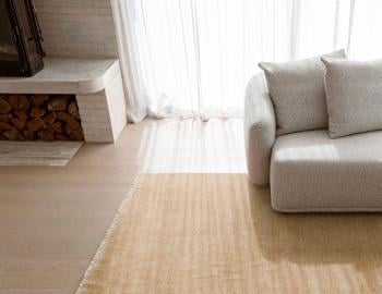 Diva Handloom Knotted Wool Rug Honey