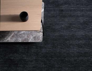 Diva Handloom Knotted Wool Rug Cinder