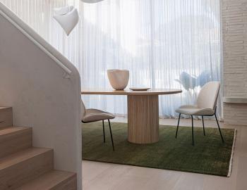 Diva Handloom Knotted Wool Rug Fern