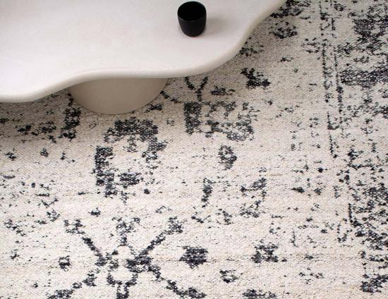 C145348018 Rug Collection Kasbah Rug White Black Lifestyle 01