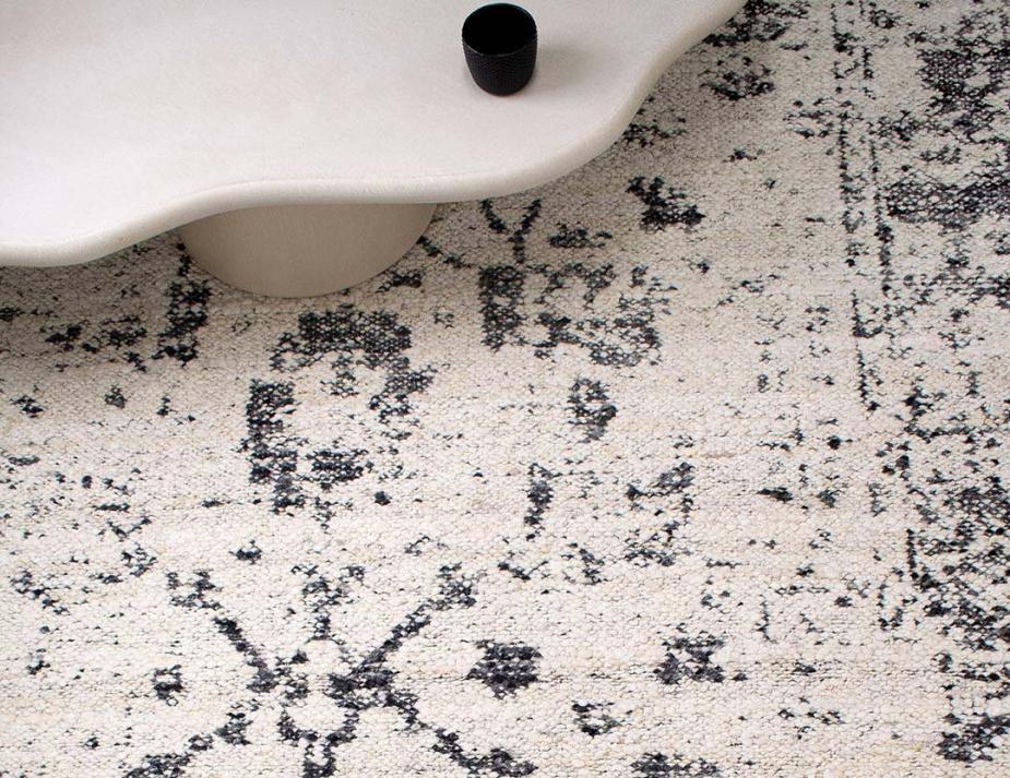 C145348018 Rug Collection Kasbah Rug White Black Lifestyle 01