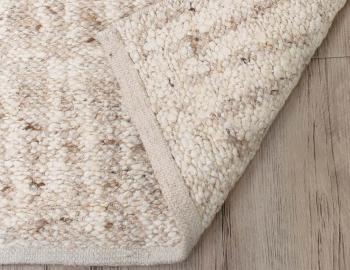Kasbah Handwoven Wool Rug Ivory Sand