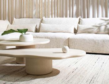 Frida Wool Rug Latte