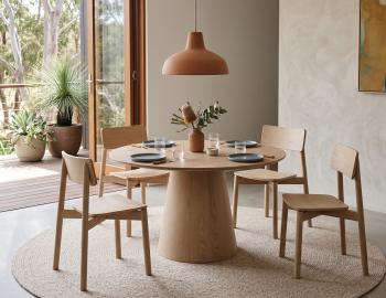 Circa Natural Ash Dining Table - 120cm