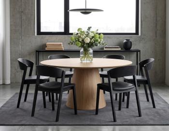 Circa Natural Ash Dining Table - 140cm