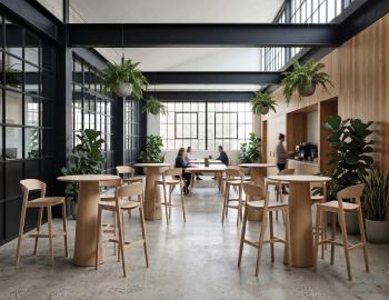 Circa Natural Ash High Bar Table