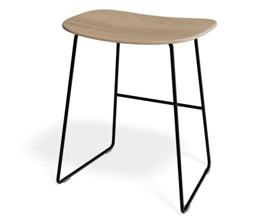 P 3 Elva Lowstool Ash Black