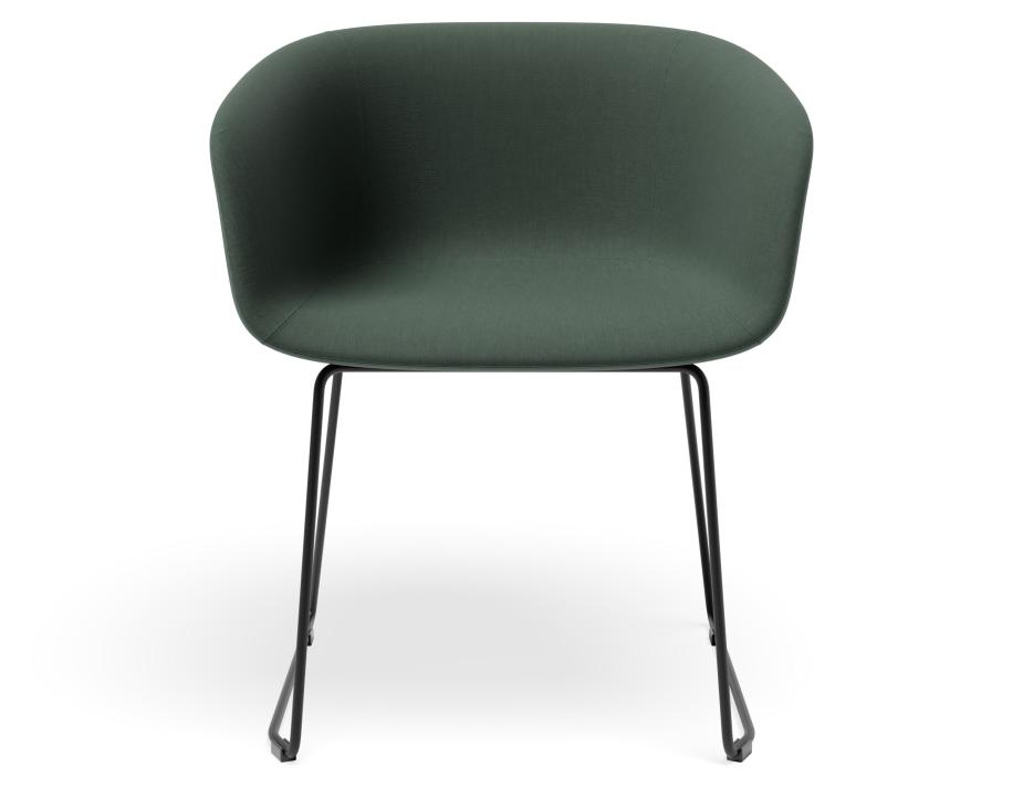 P 4 Lonsdale Armchair Sledbase Green158