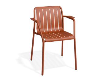 Roku Outdoor Armchair Matte Papaya