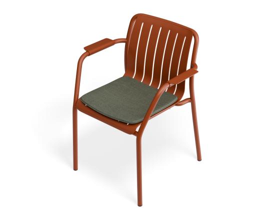 P 5 Roku Armchair Papaya Greenpad