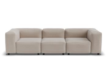 Nolia Modular Sofa 3 Seater - Beige Fabric