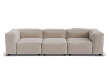 Nolia Modular Sofa 3 Seater - Beige Fabric