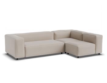 Nolia Modular Sofa 3 Seater with Return - Beige Fabric