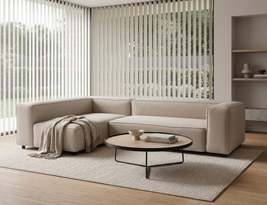 Alora Large Coffee Table With Nolia Sofa