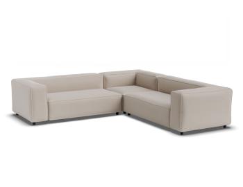 Nolia Modular Sofa Corner - Beige Fabric