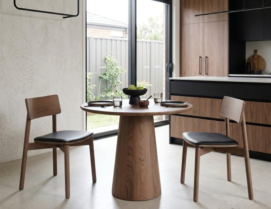 Walnut Kitchen 2 Seater Table