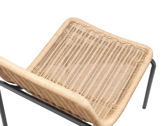 Cenote Outdoor Chair Charcoal 1