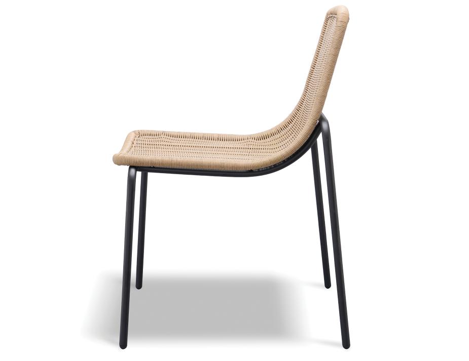 Cenone Outdoor Chair Black Natural Rattan_0001_pro Capture One 04883