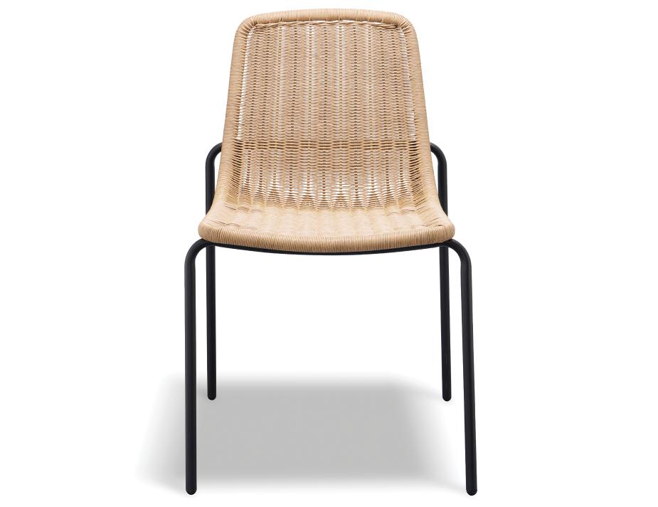 Cenone Outdoor Chair Black Natural Rattan_0003_pro Capture One 04881
