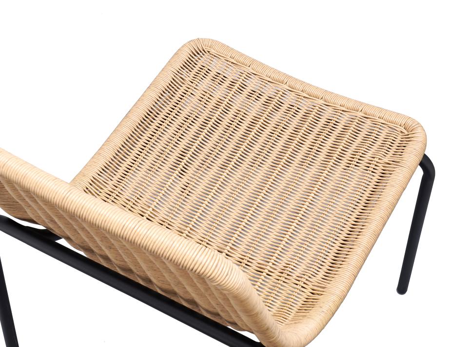 Cenone Outdoor Chair Black Natural Rattan_0004_pro Capture One 04891