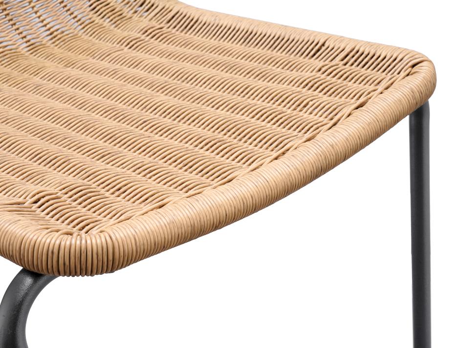 Cenote Outdoor Chair Charcoal 3