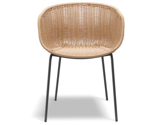 Tulum Outdoor Chair Charcoal 3