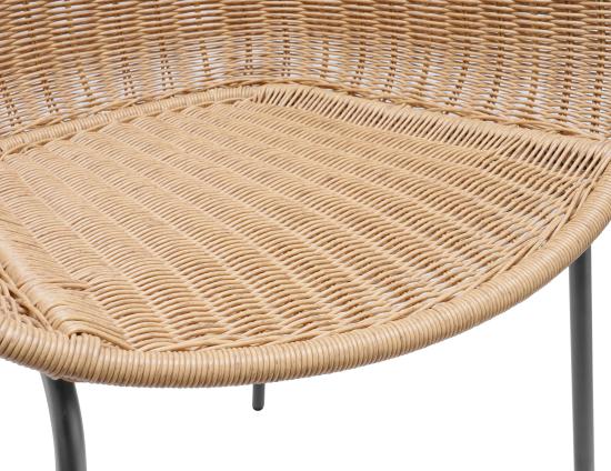 Tulum Outdoor Chair Charcoal 5