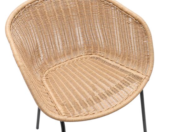 Tulum Outdoor Chair Charcoal 7