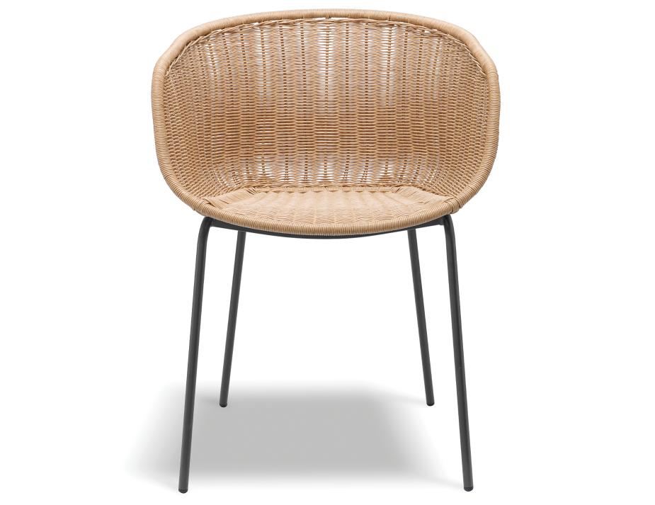 Tulum Outdoor Chair Charcoal 3