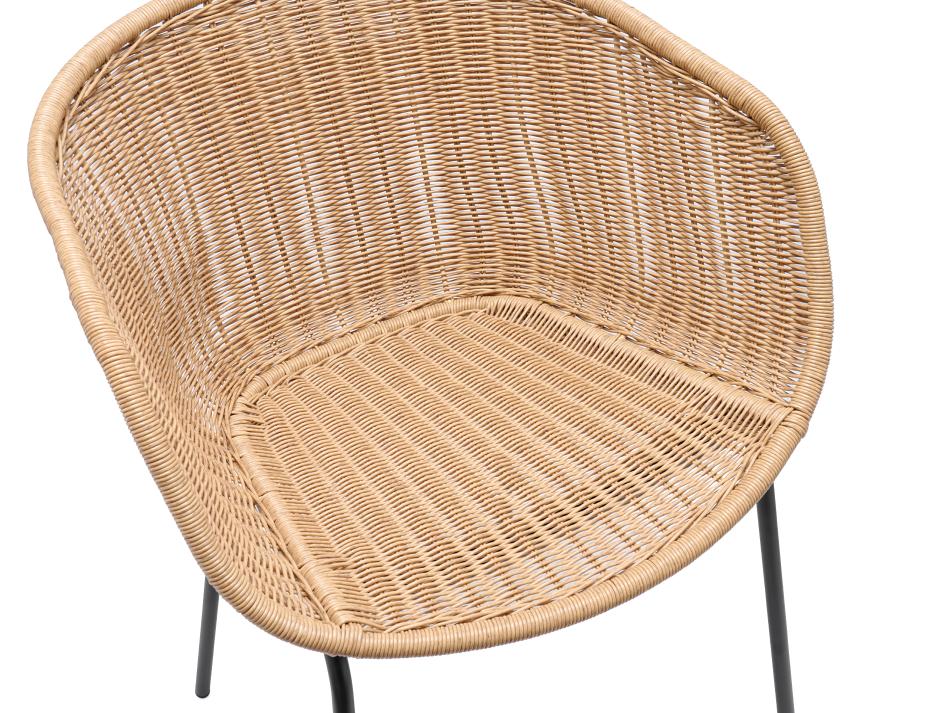 Tulum Outdoor Chair Charcoal 7