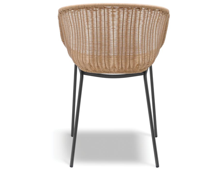 Tulum Outdoor Chair Charcoal 9