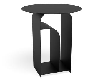 Forme Black Side Table