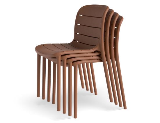 Element Chair Orange Textured Product 05