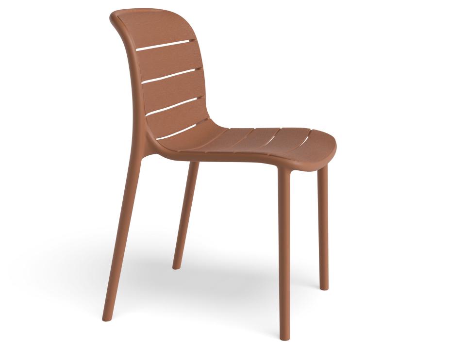 Element Chair Orange Textured Product 03