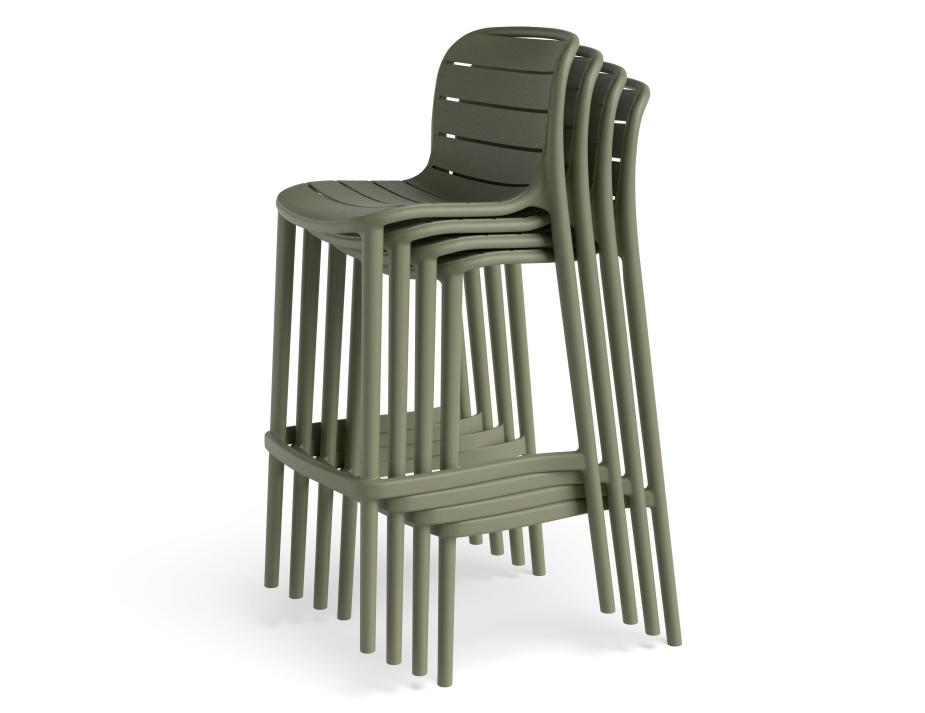 Element Barstool Green Textured Product 05