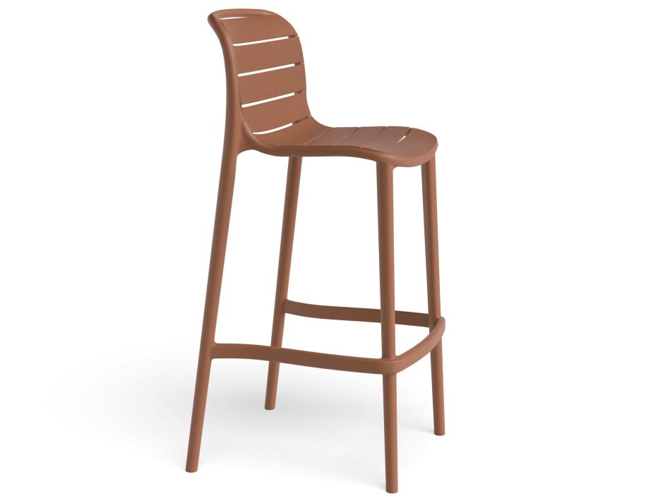 Element Barstool Orange Textured Product 03