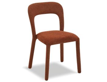 Coren Dining Chair - Terracotta Fabric 