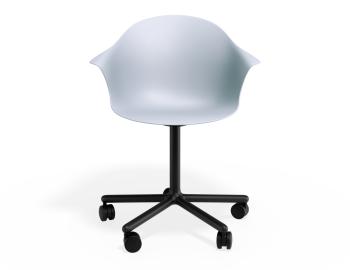 Pebble Swivel Armchair with Castors