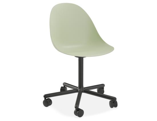 Green Swivel Castor Pebble Main