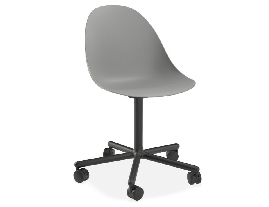 Grey Swivel Castor Pebble Main
